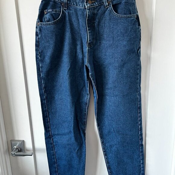 Lee High Waisted Blue Demin Jeans - Picture 1 of 13